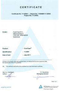 tuv_quality mark tuv quality mark curetape