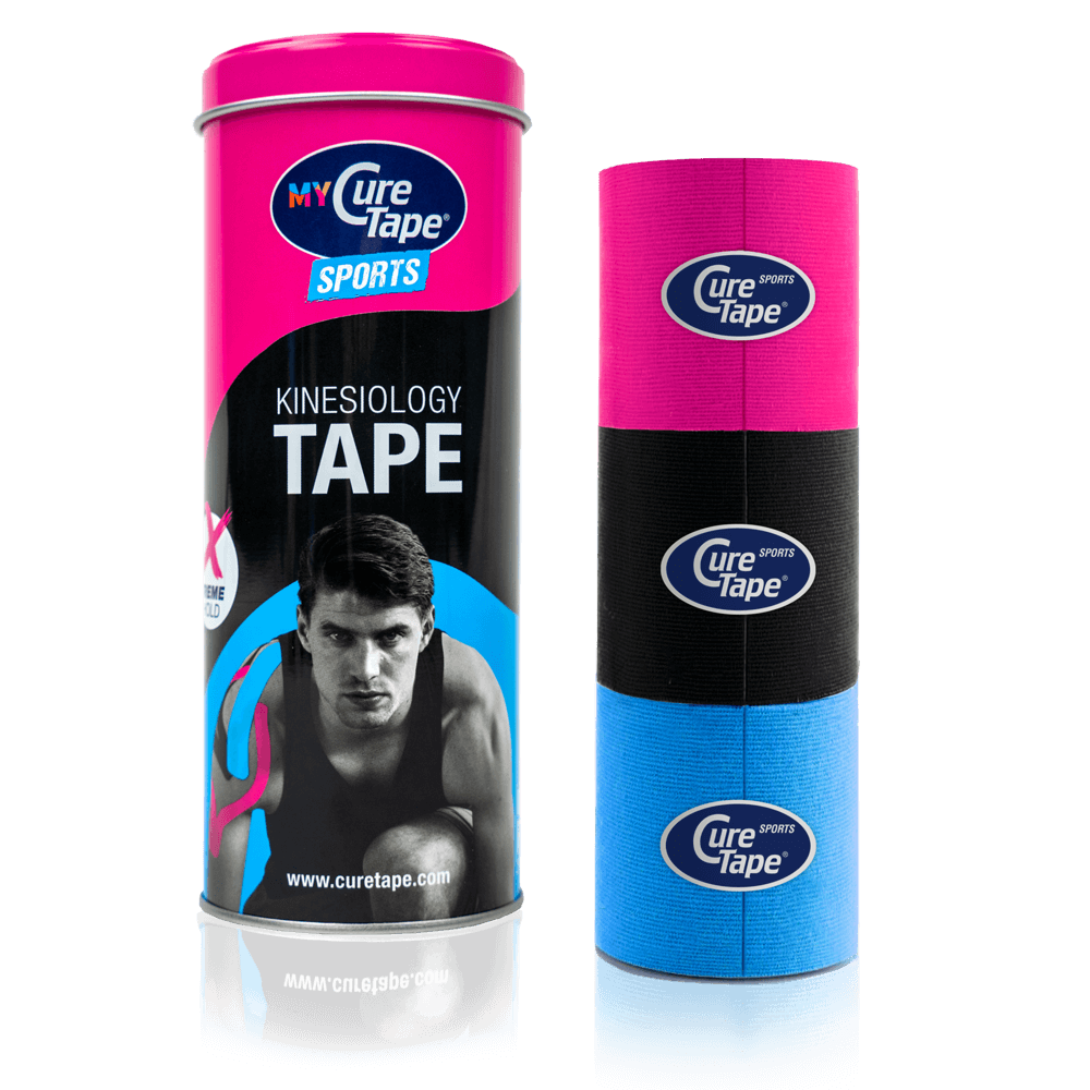 openbaar touw Incarijk CureTape Sports - 3 Rolls Kinesiology Tape | #1 Kinesiology Tape |THYSOL USA